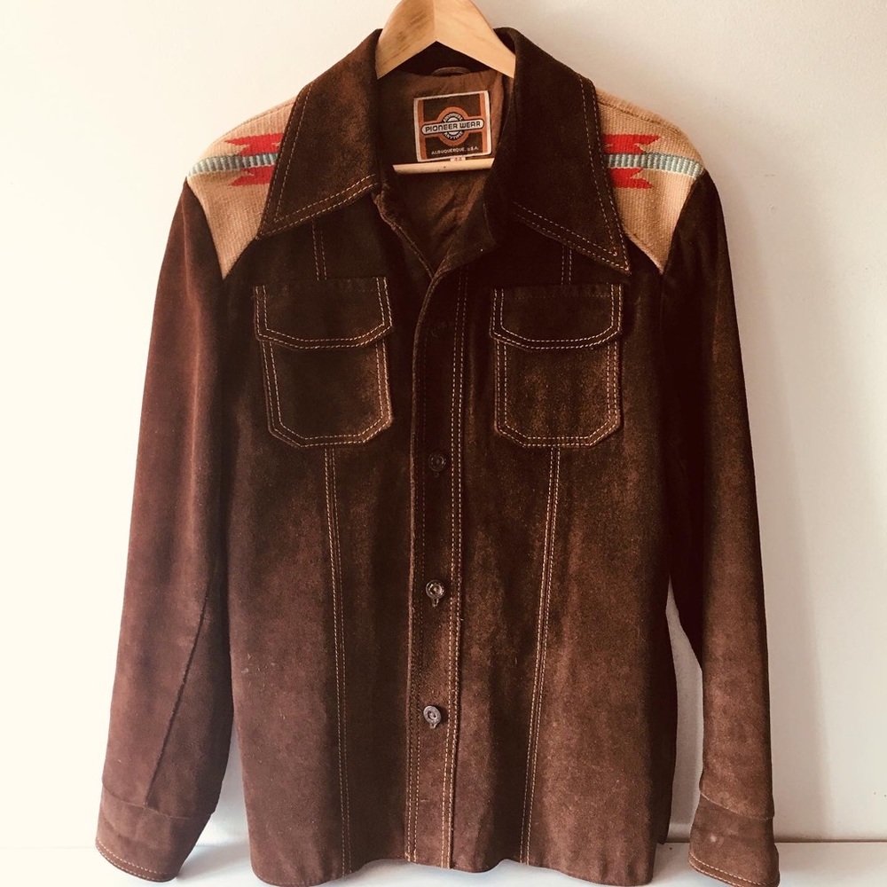 VINTAGE PIONEER WESTERN SUEDE WEAR